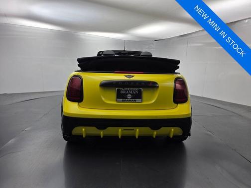Yellow 2026 MINI Convertible Cooper S