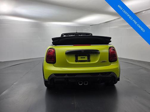 Zesty Yellow 2022 MINI Convertible John Cooper Works