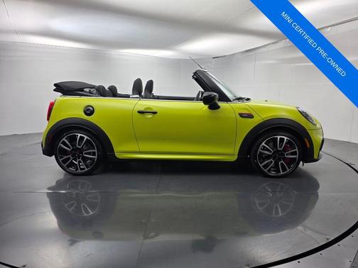 Zesty Yellow 2022 MINI Convertible John Cooper Works