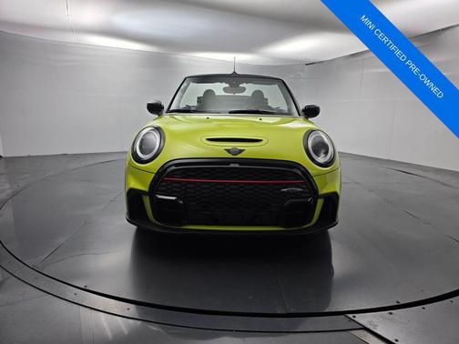 Zesty Yellow 2022 MINI Convertible John Cooper Works