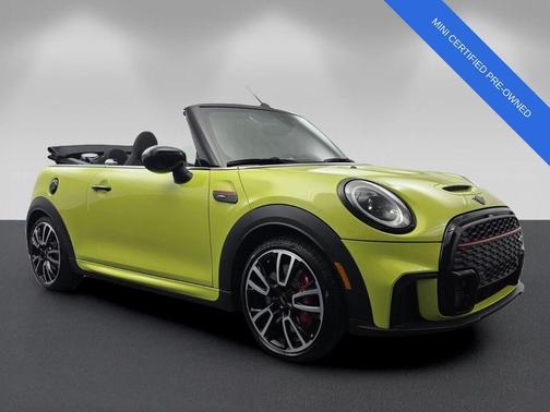 Zesty Yellow 2022 MINI Convertible John Cooper Works
