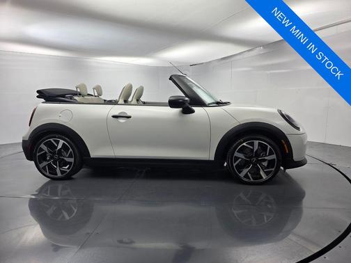 White Metallic 2026 MINI Convertible Cooper S