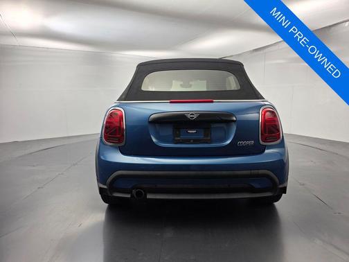 Island Blue Metallic 2022 MINI Convertible Cooper