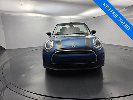 Island Blue Metallic 2022 MINI Convertible Cooper