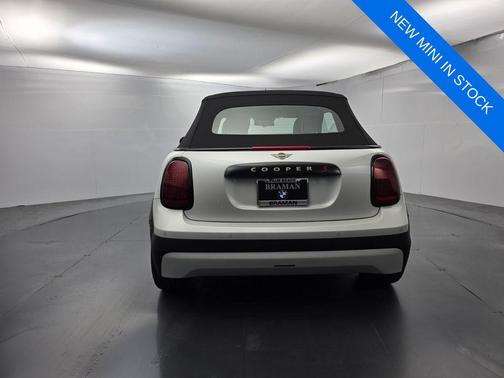 White Metallic 2026 MINI Convertible Cooper S