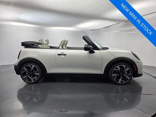 White Metallic 2026 MINI Convertible Cooper S