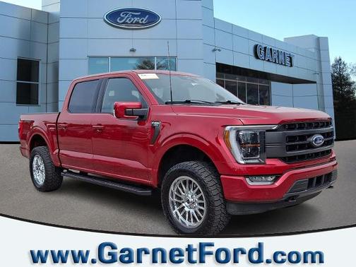 RAPID RED MET TINTED CC 2022 Ford F-150 LARIAT Truck