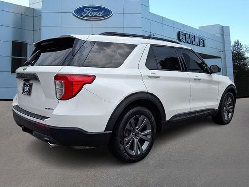 STAR WHITE MET TRI-COAT 2021 Ford Explorer XLT