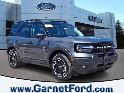 CARBONIZED GRAY METALLIC 2025 Ford Bronco Sport OUTER BANKS