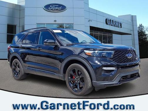 AGATE BLACK METALLIC 2024 Ford Explorer ST