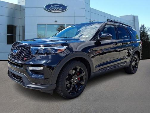 AGATE BLACK METALLIC 2024 Ford Explorer ST