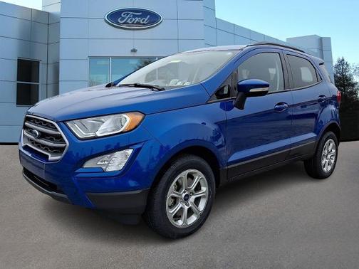 LIGHTNING BLUE METALLIC 2022 Ford EcoSport SE