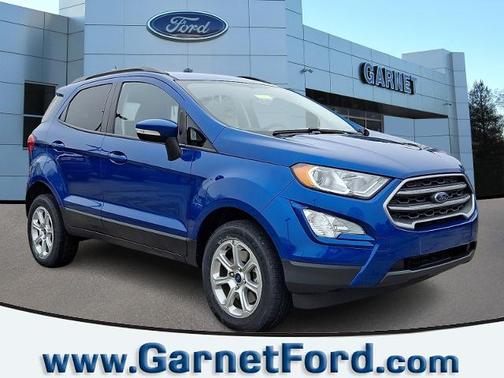 LIGHTNING BLUE METALLIC 2022 Ford EcoSport SE