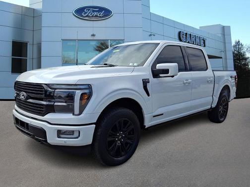 STAR WHITE METALLIC TRICOAT 2024 Ford F-150 PLATINUM