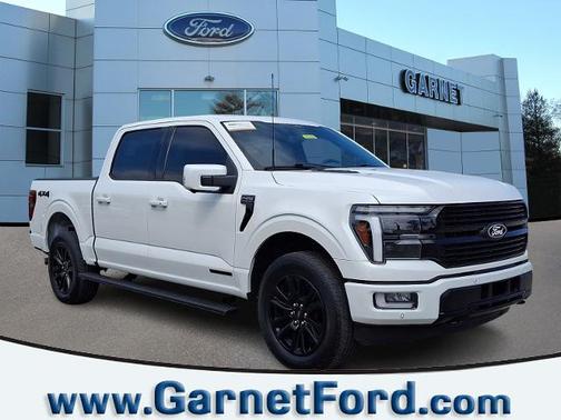STAR WHITE METALLIC TRICOAT 2024 Ford F-150 PLATINUM