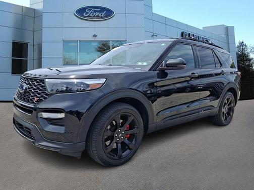 AGATE BLACK METALLIC 2023 Ford Explorer ST