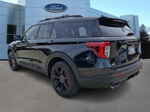 AGATE BLACK METALLIC 2023 Ford Explorer ST