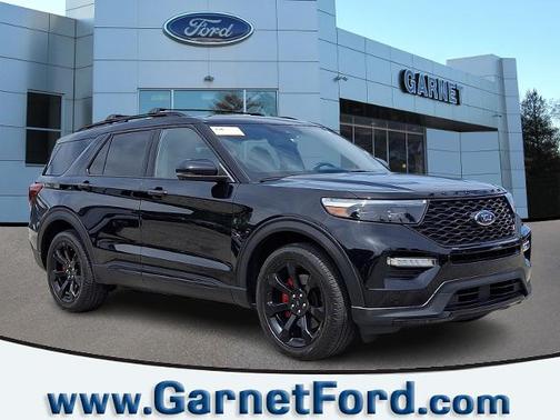 AGATE BLACK METALLIC 2023 Ford Explorer ST