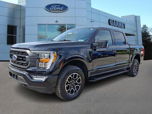 AGATE BLACK METALLIC 2022 Ford F-150 XLT