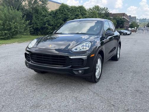 Black 2017 Porsche Cayenne Platinum Edition