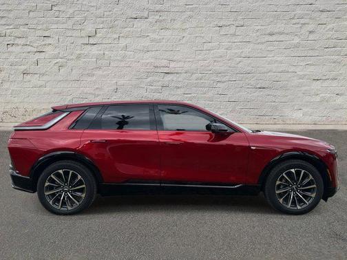 Radiant Red Tintcoat 2025 Cadillac LYRIQ Sport