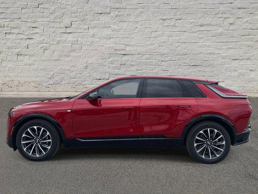 Radiant Red Tintcoat 2025 Cadillac LYRIQ Sport