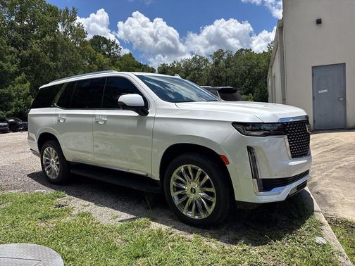 Crystal White Tricoat 2024 Cadillac Escalade Premium Luxury