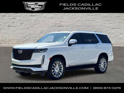 Crystal White Tricoat 2024 Cadillac Escalade Premium Luxury