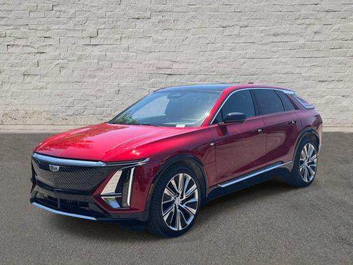 Radiant Red Tintcoat 2025 Cadillac LYRIQ Luxury