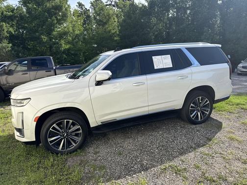 Crystal White Tricoat 2024 Cadillac Escalade Premium Luxury