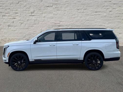 Vibrant White Tricoat 2026 Cadillac Escalade ESV Sport Platinum