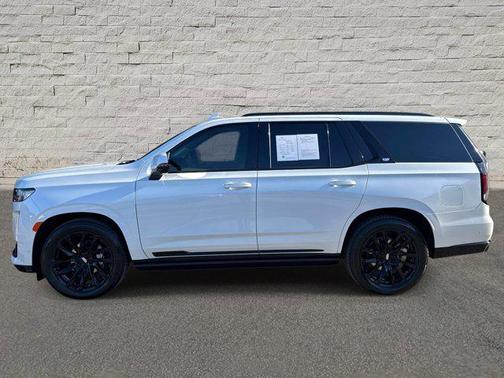 Crystal White Tricoat 2024 Cadillac Escalade Sport Platinum