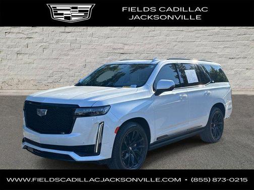 Crystal White Tricoat 2024 Cadillac Escalade Sport Platinum