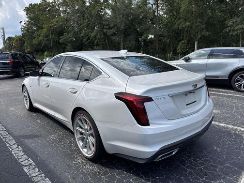 Crystal White Tricoat 2020 Cadillac CT5 Luxury RWD