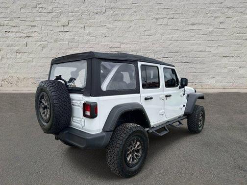 Bright White Clearcoat 2023 Jeep Wrangler Sport