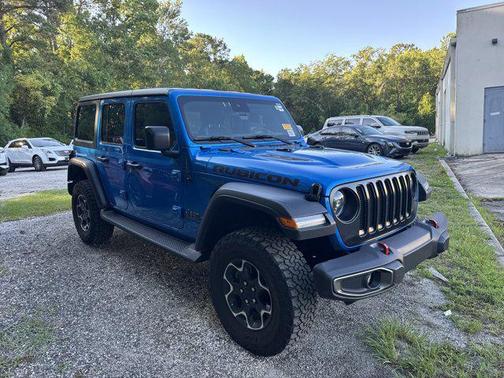 Hydro Blue Pearlcoat 2023 Jeep Wrangler Rubicon