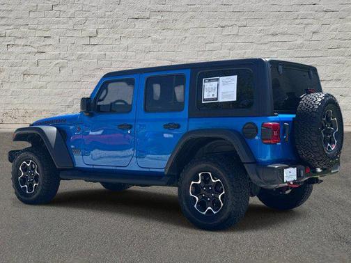 Hydro Blue Pearlcoat 2023 Jeep Wrangler Rubicon