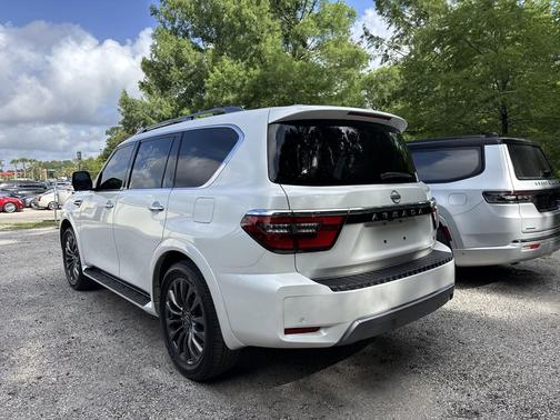 Aspen White Tricoat 2024 Nissan Armada Platinum 2WD
