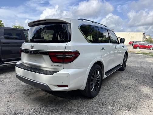 Aspen White Tricoat 2024 Nissan Armada Platinum 2WD