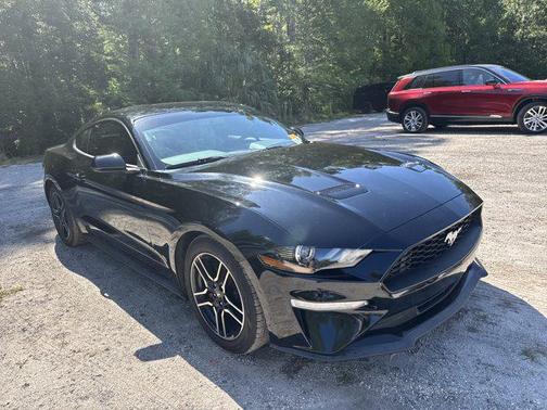 Shadow Black 2020 Ford Mustang EcoBoost