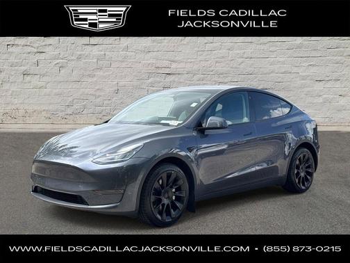 Solid Black 2022 Tesla Model Y Long Range Dual Motor All-Wheel Drive