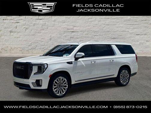 White Frost Tricoat 2023 GMC Yukon XL Denali Ultimate
