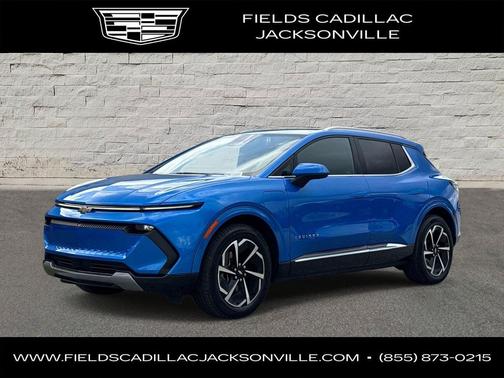 Riptide Blue Metallic 2025 Chevrolet Equinox EV LT