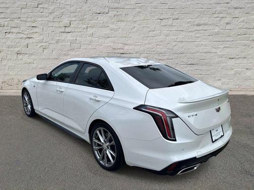 Crystal White Tricoat 2024 Cadillac CT4 Sport