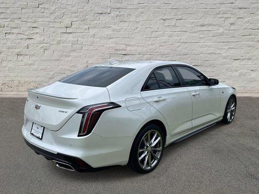 Crystal White Tricoat 2024 Cadillac CT4 Sport