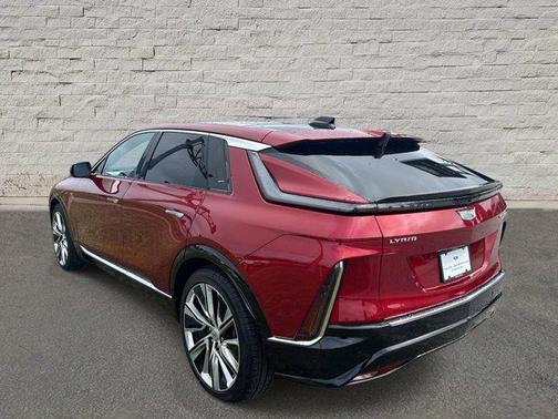 Radiant Red Tintcoat 2025 Cadillac LYRIQ Luxury