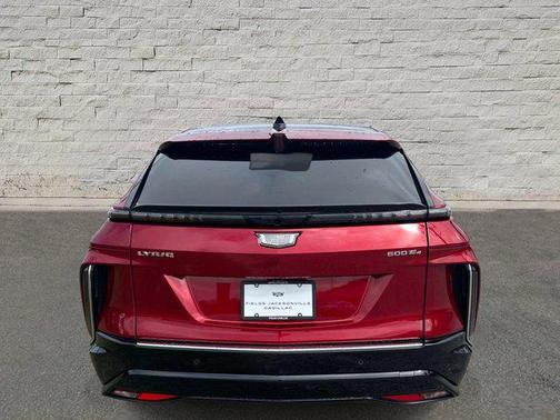 Radiant Red Tintcoat 2025 Cadillac LYRIQ Luxury