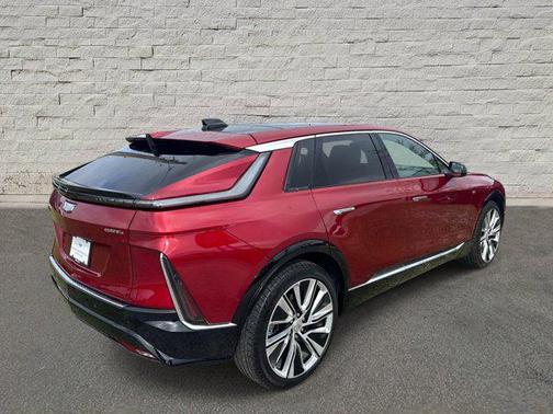 Radiant Red Tintcoat 2025 Cadillac LYRIQ Luxury