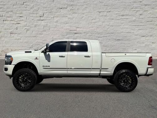 Pearl White 2021 RAM 2500 Limited Mega Cab 4x4 6'4' Box