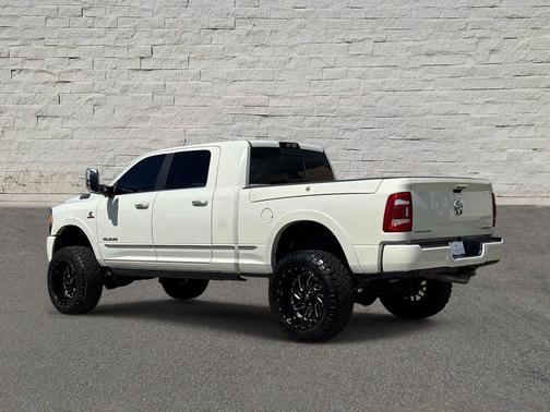Pearl White 2021 RAM 2500 Limited Mega Cab 4x4 6'4' Box